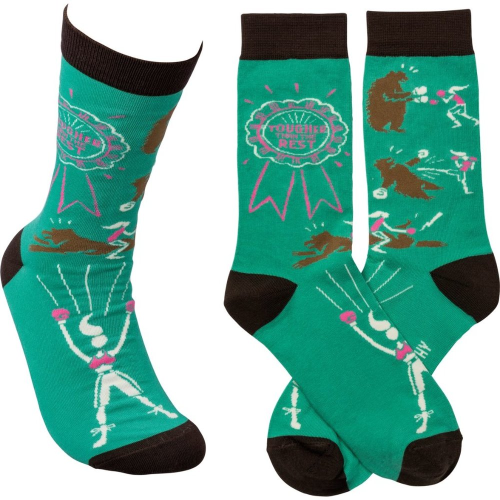 5/$20 Tougher than the rest socks